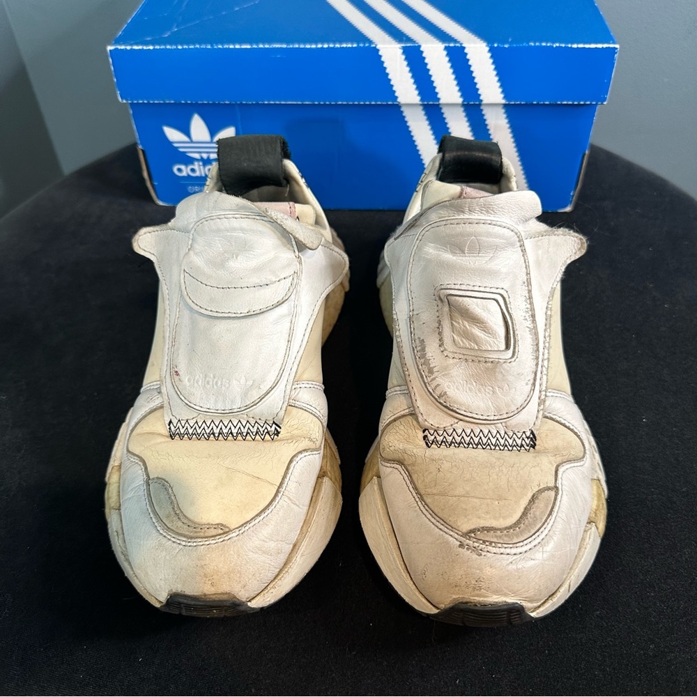 Adidas Futurepacer Boost Sneaker in White/ Grey/Black - Picture 2 of 16
